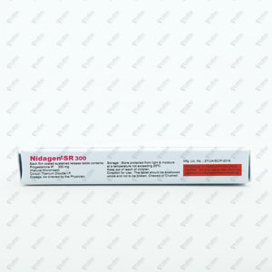 Nidagen SR 300mg Tablet 10's