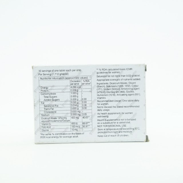 Dicalis Tablets 10's - Calcium Supplement