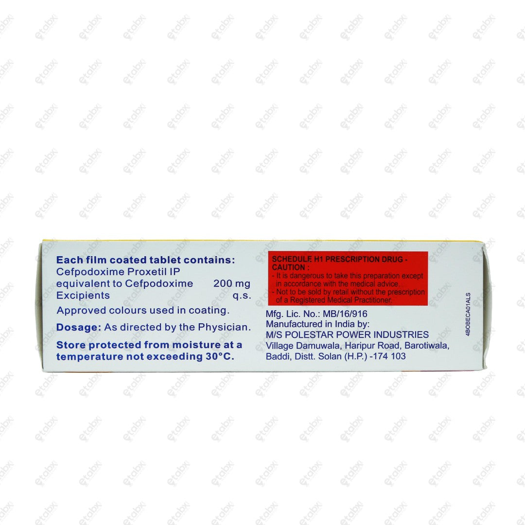 Oxipod 200mg Tablet 10's