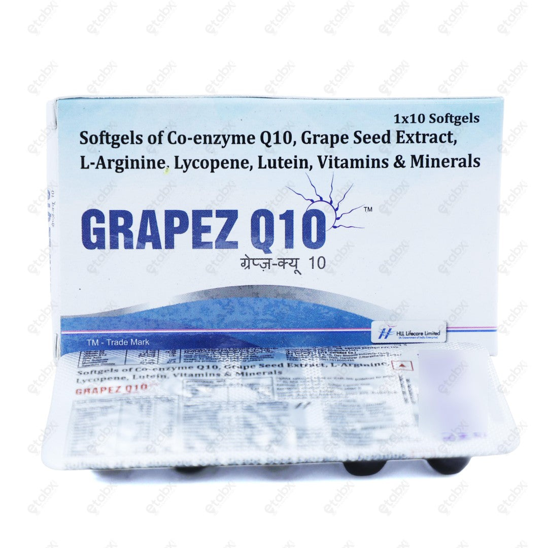 Grapez Q10 Tablet 10's