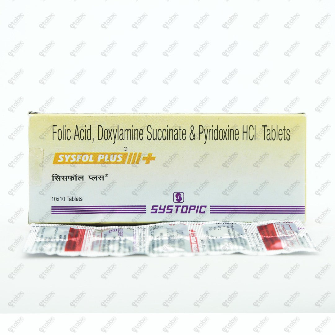 SYSFOL PLUS Tablet 10's