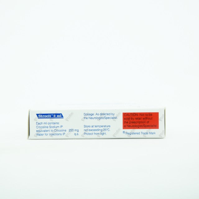 Strocit 2ml Injection - Cerebrovascular Support