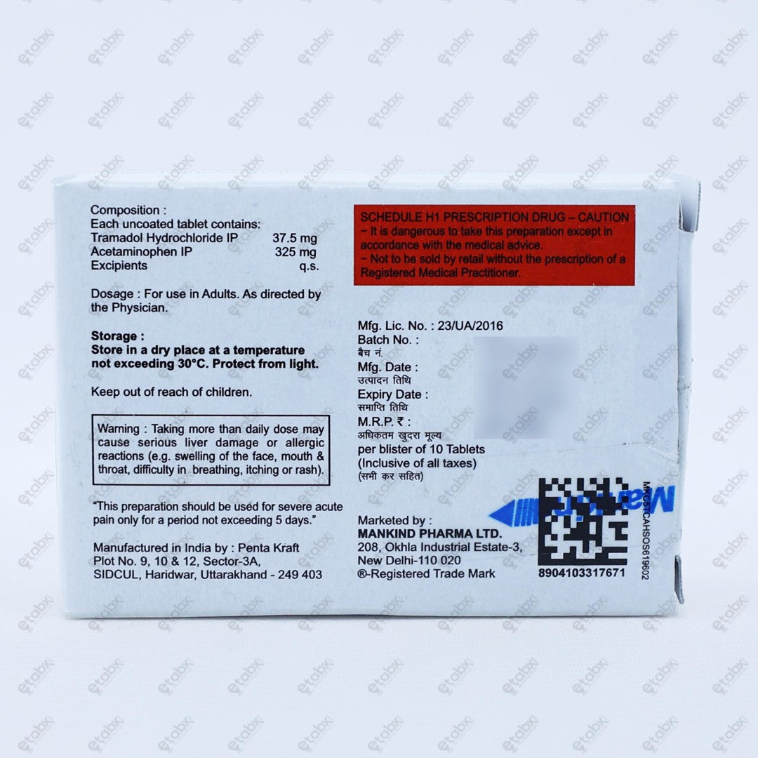 Tramasure Plus RF Tablets 10's
