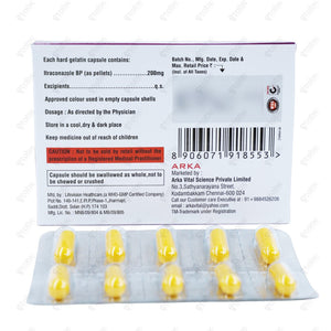 ARKA ITZ 200mg Capsule 10's
