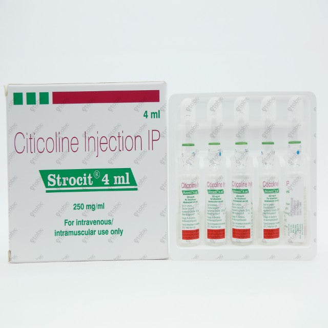 Strocit Injection 4ml (Citicoline) – ETABX
