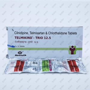 Telmikind Trio 12.5 Tablet 10's