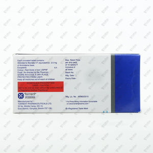 Corvadil 2.5mg Tablet 10's