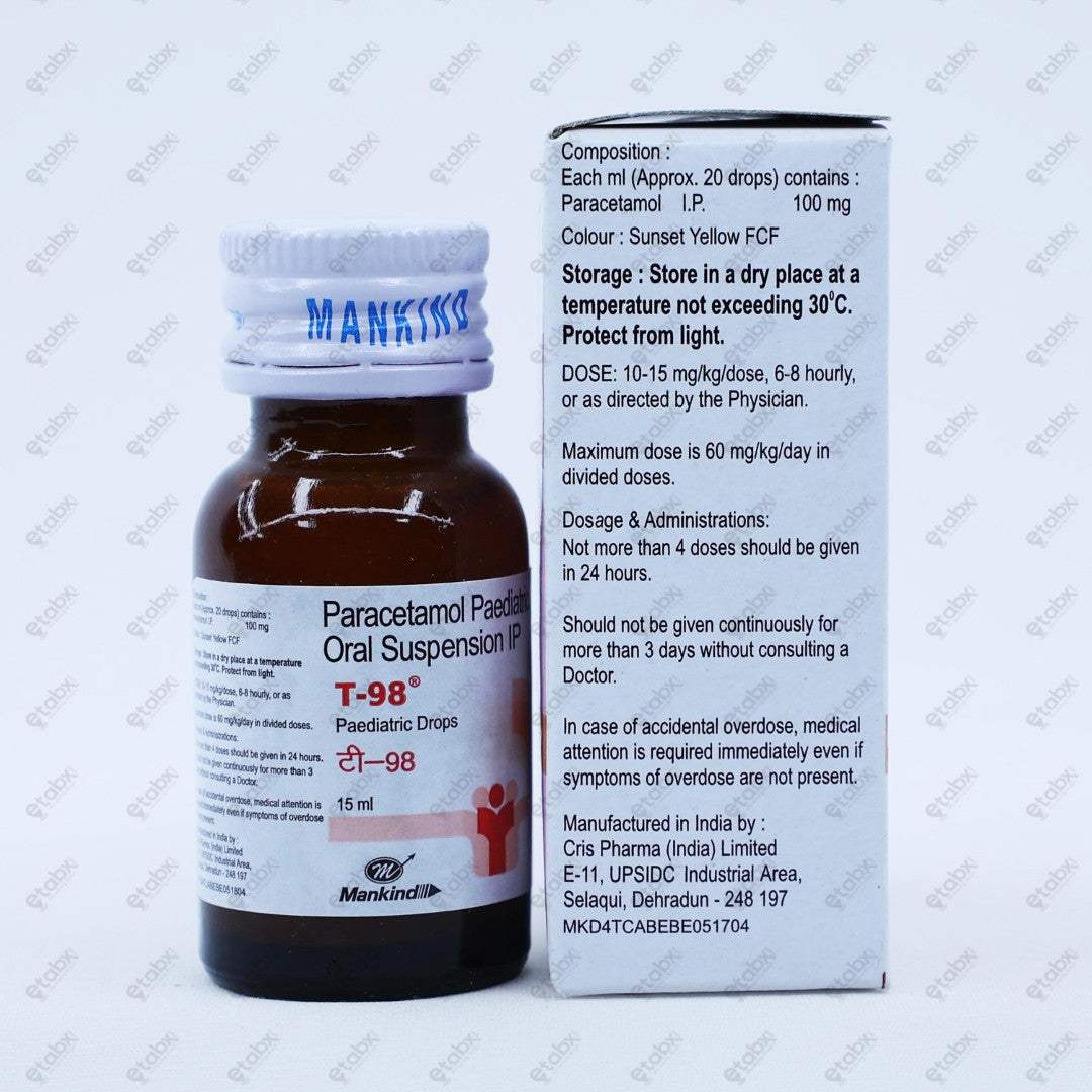 T 98 Drops 15ml