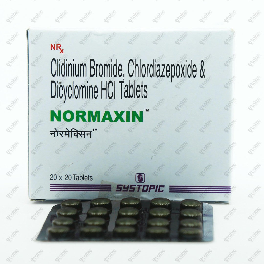 Normaxin Tablets 20's