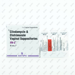VH-3 1x3 Vaginal Suppositories