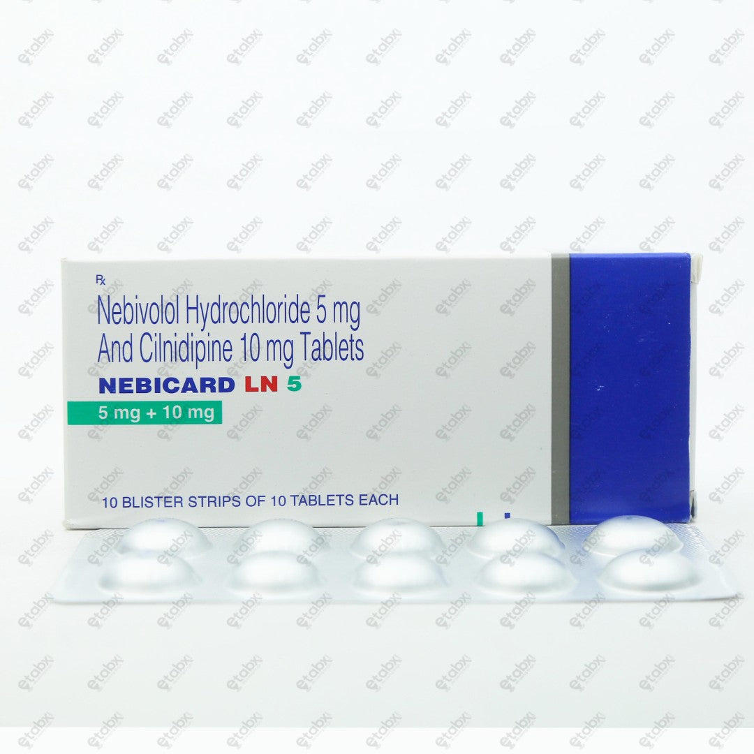 Nebicard LN 5mg Tablet