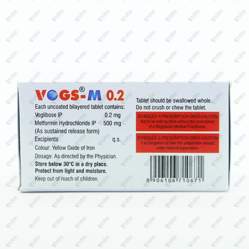 VOGS M 0.2mg Tablet 10's