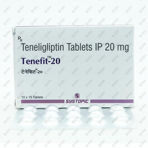 TENEFIT 20MG TABLETS 15's
