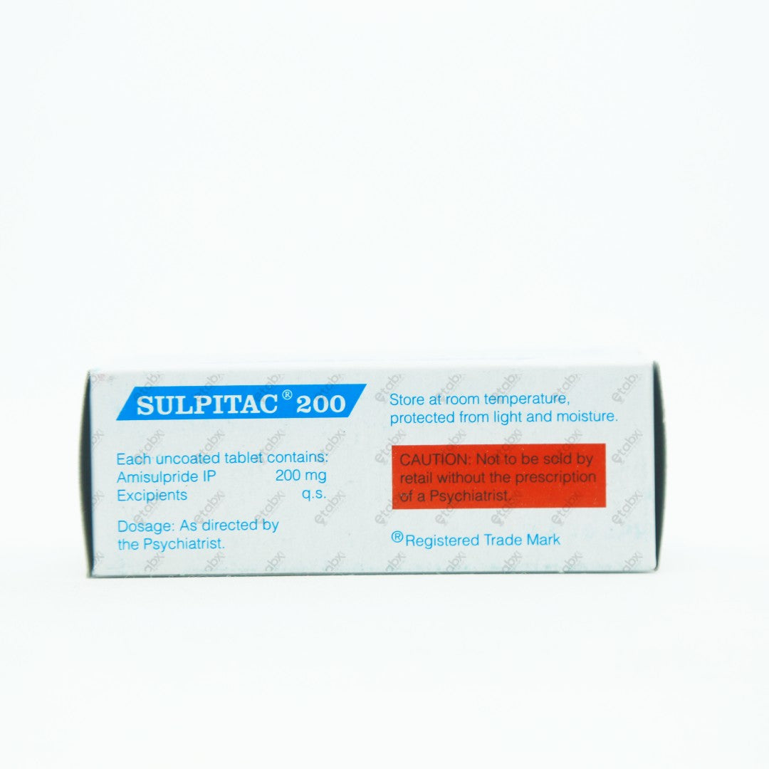 Sulpitac 200mg Tablet 10's