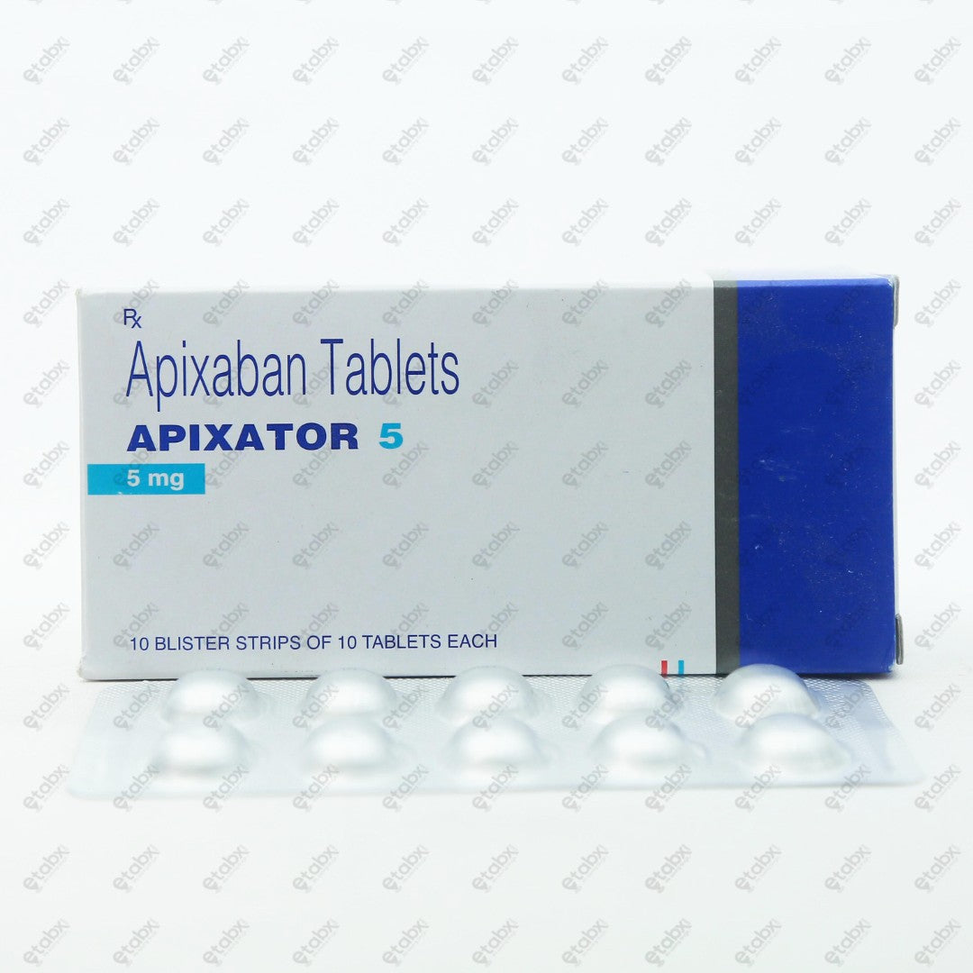 Apixator 5mg Tablet 10's