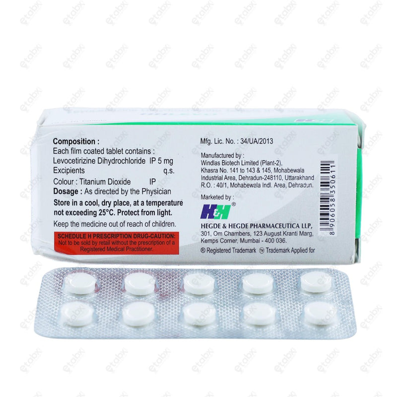 HHLEVO 5mg Tablets 10's