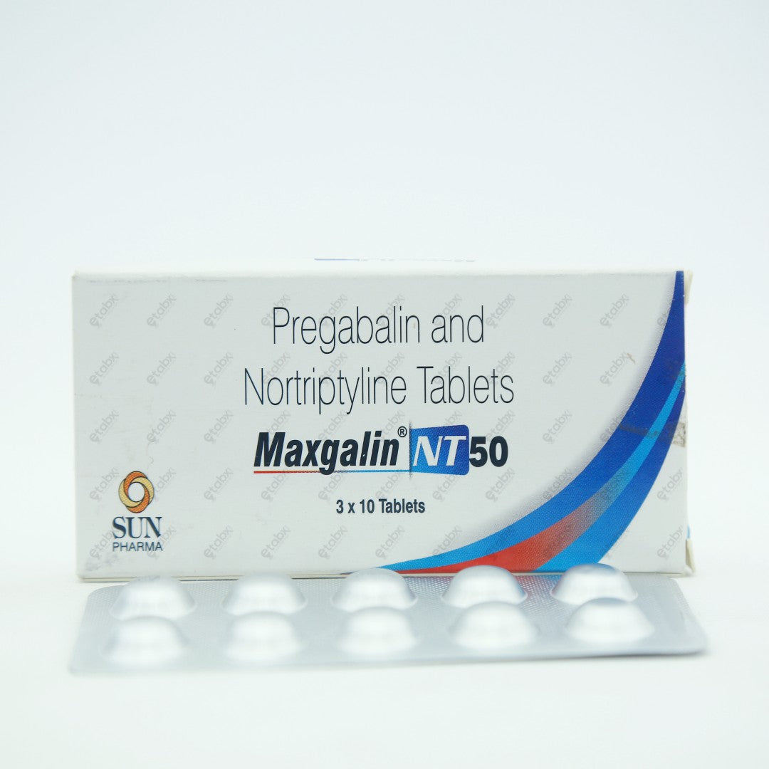 Maxgalin NT 50mg Tablet 10's