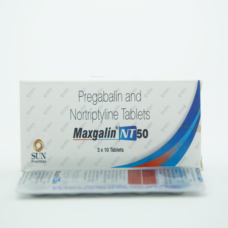 Maxgalin NT 50mg Tablet 10's