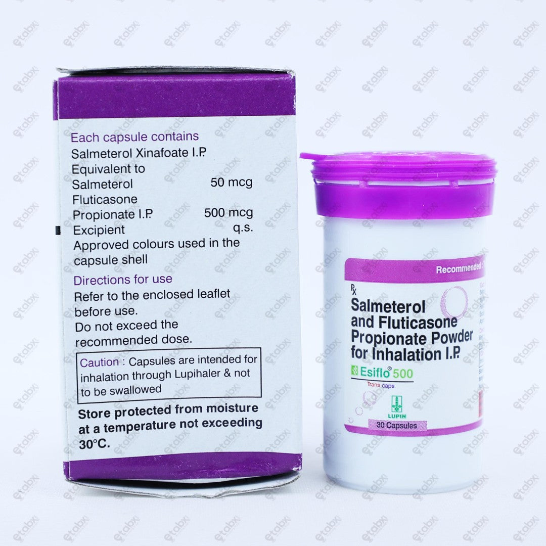 ESIFLO 500 TRAnutritional Capsules 30's