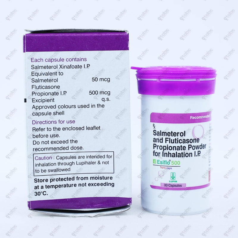 ESIFLO 500 TRAnutritional Capsules 30's
