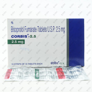 Corbis 2.5mg Tablet 15's