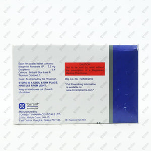 Corbis 2.5mg Tablet 15's