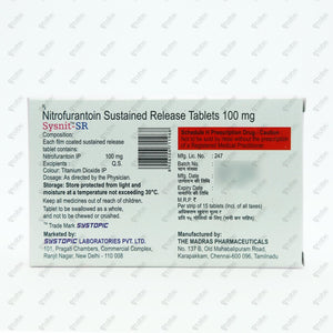 SYSNIT SR Tablet 15's