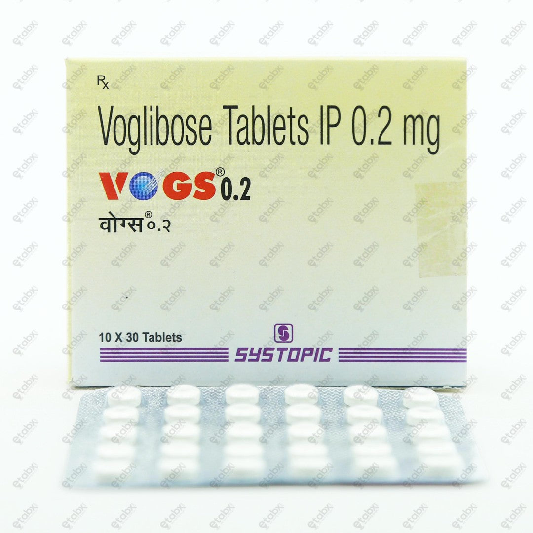 Vogs 0.2 mg Tablet 30's