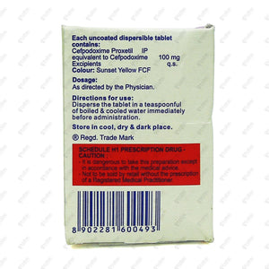 Oxipod 100mg DT Tablet 10's