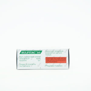 Sulpitac 50mg Tablet 10's
