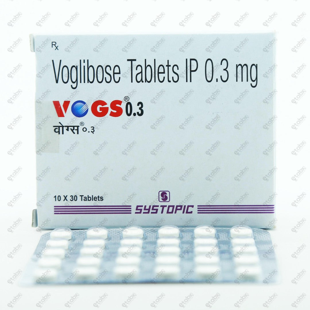 VOGS 0.3mg Tablet 30's