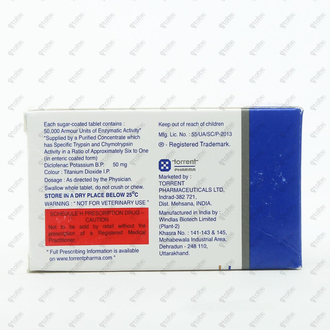 Chymoral Plus Tablet 15's