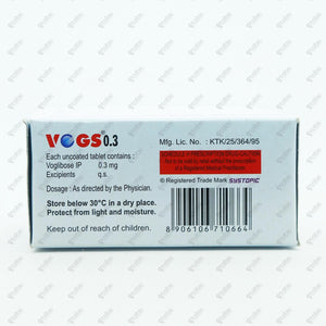 VOGS 0.3mg Tablet 30's
