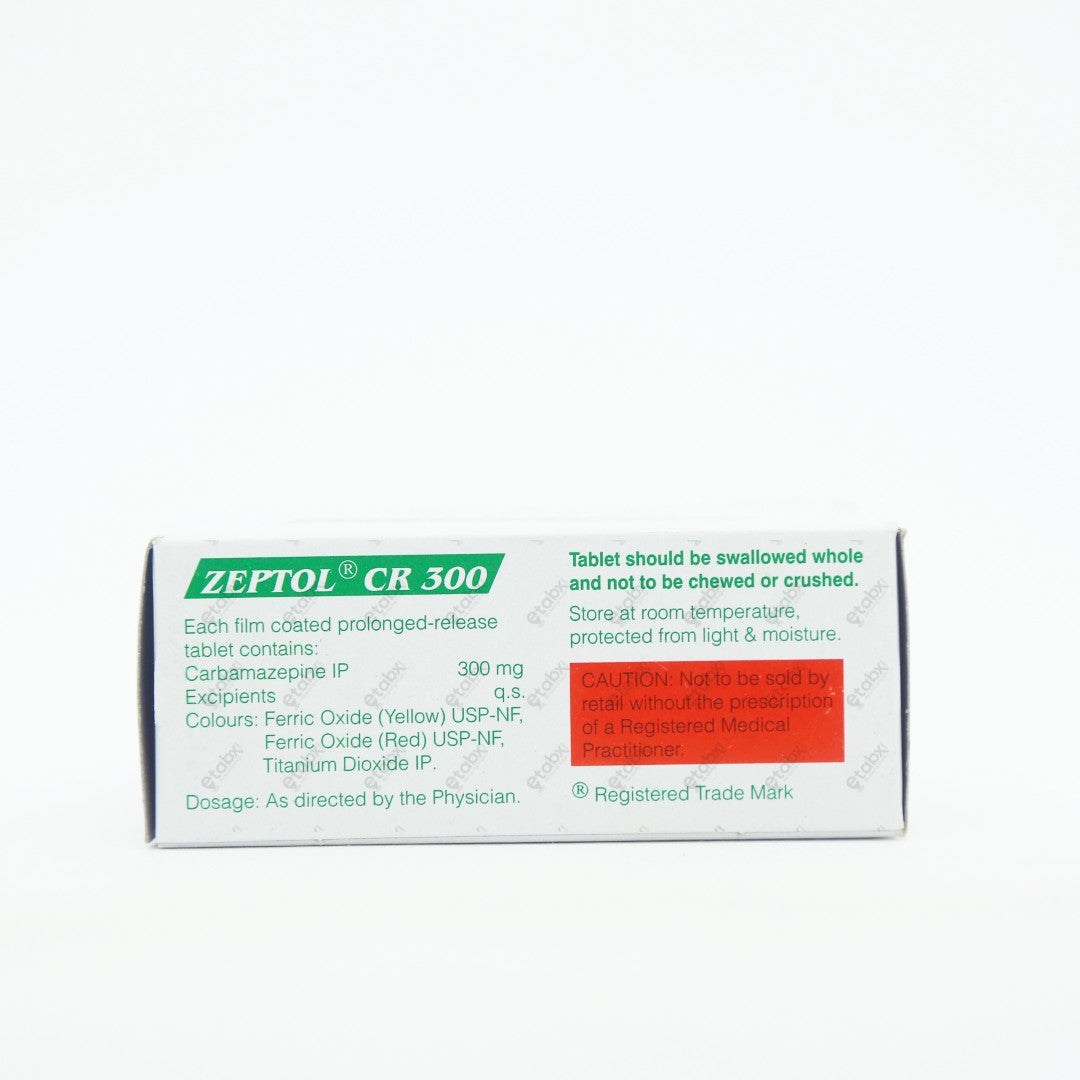 Zeptol CR 300mg Tablet 10's