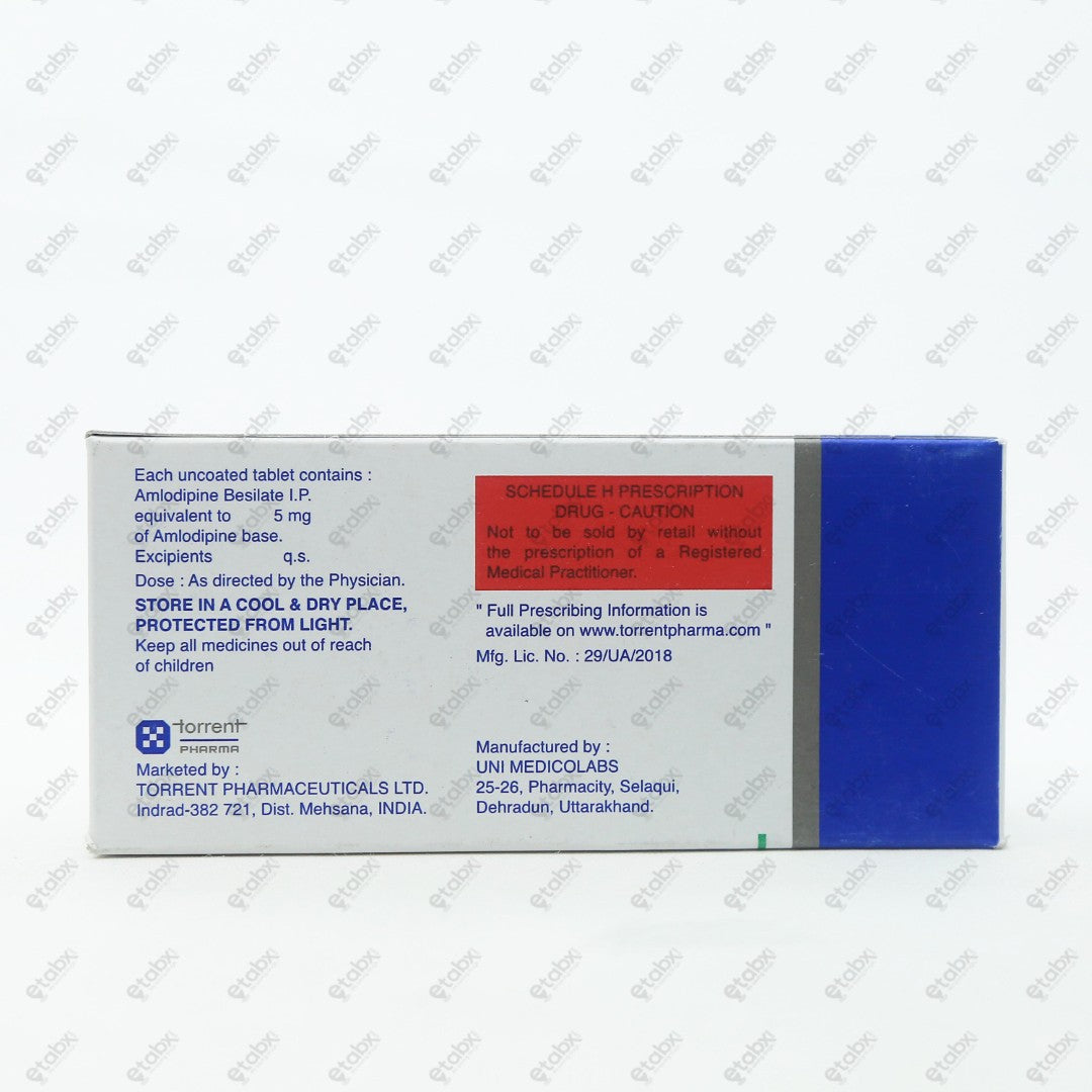Corvadil 5mg Tablet 10's