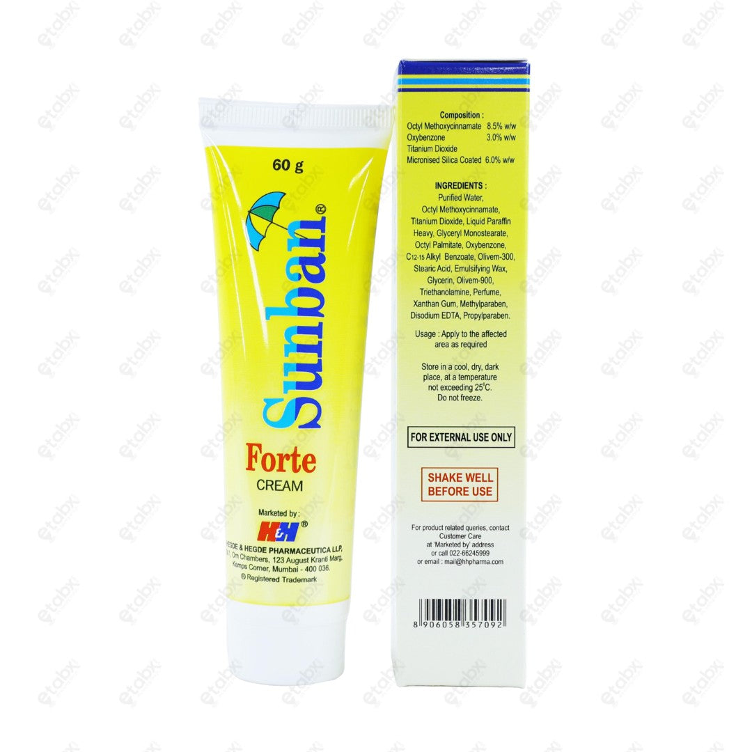 Sunban Forte Cream 60gm
