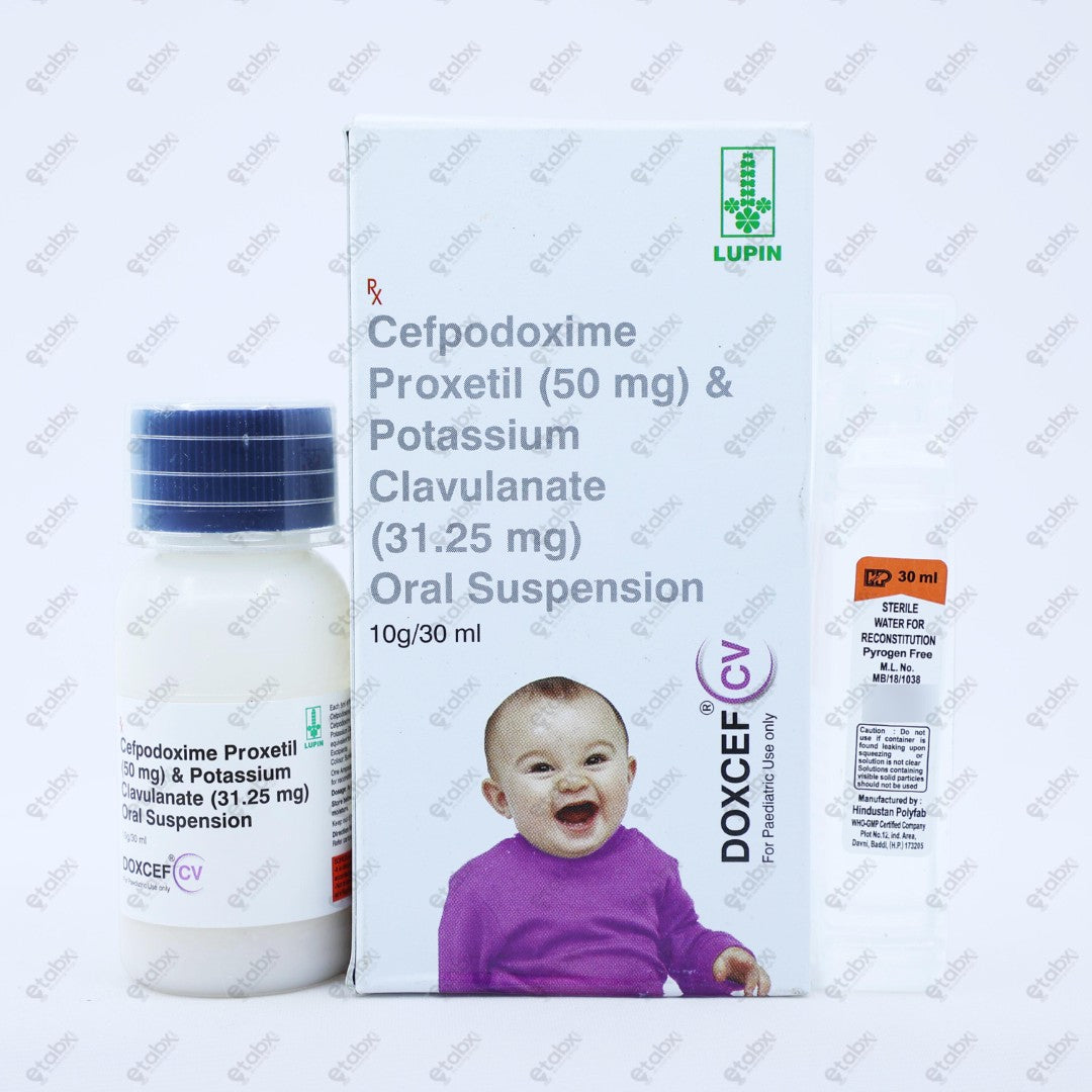 DOXCEF CV Suspension 50/31.25mg