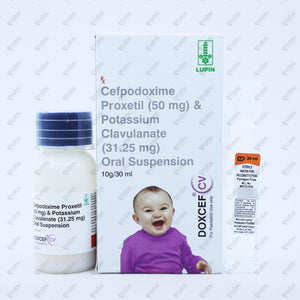 DOXCEF CV Suspension 50/31.25mg
