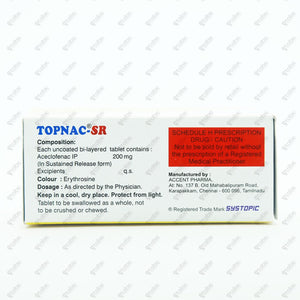 Topnac SR Tablets 10's