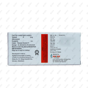 Tadox 5mg Tablet 10s