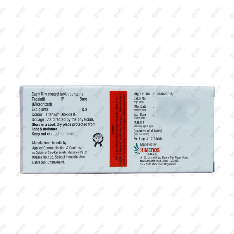 Tadox 5mg Tablet 10s