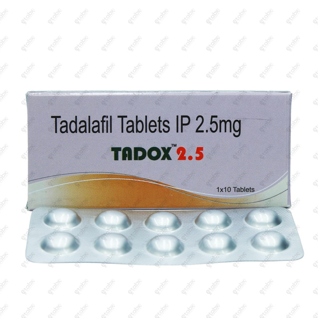 Tadox 2.5mg Tablet 10s