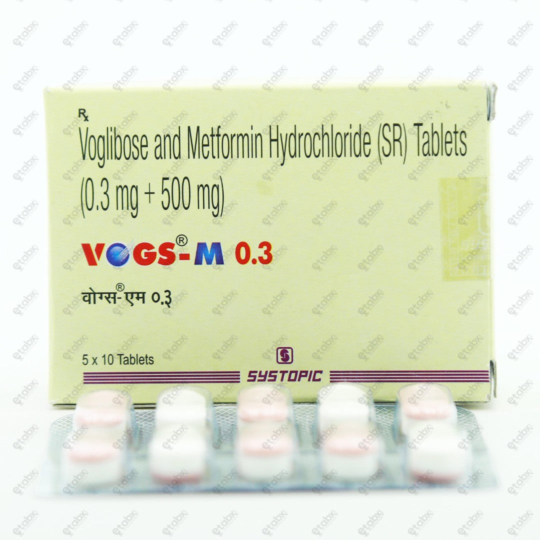 VOGS M 0.3 Tablet 10's