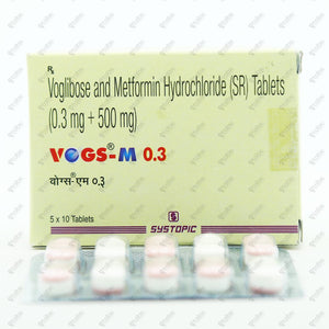 VOGS M 0.3 Tablet 10's