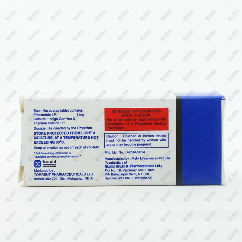 Finast 1mg Tablet 10's