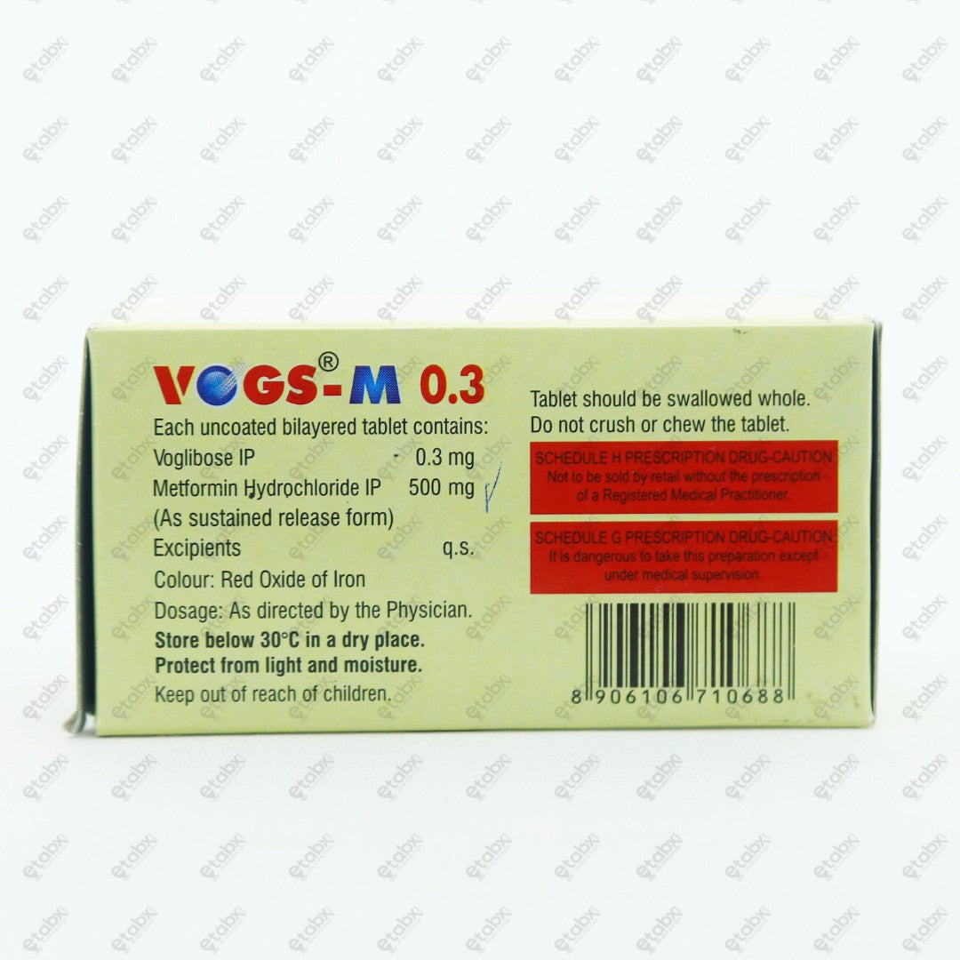 VOGS M 0.3 Tablet 10's
