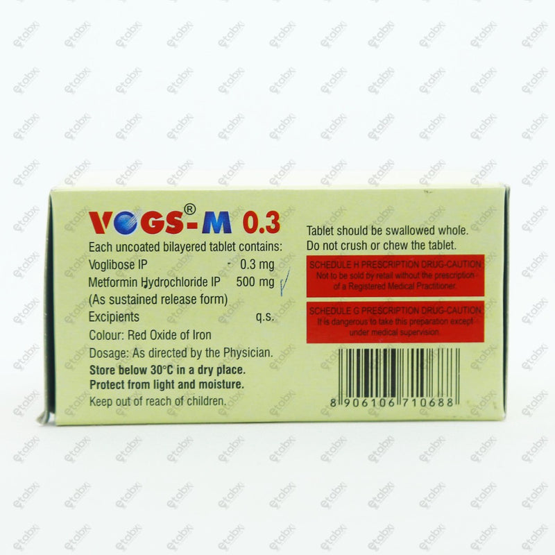 VOGS M 0.3 Tablet 10's