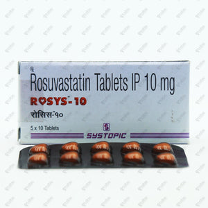 Rosys 10mg Tablet 10's
