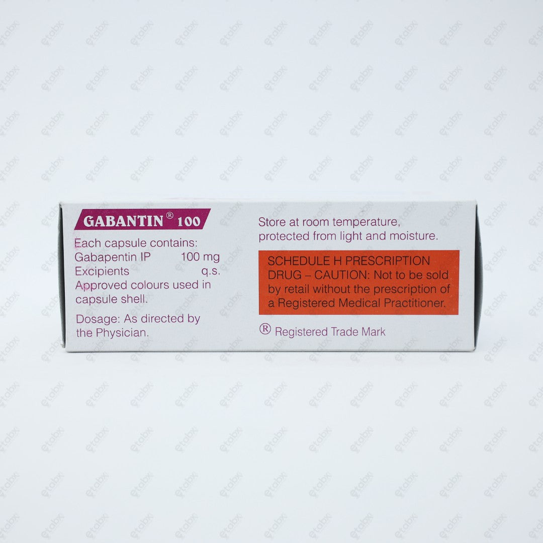 Gabantin 100mg Tablet 10'S