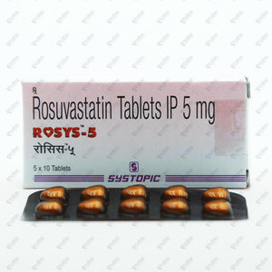 Rosys 5mg Tablet 10's